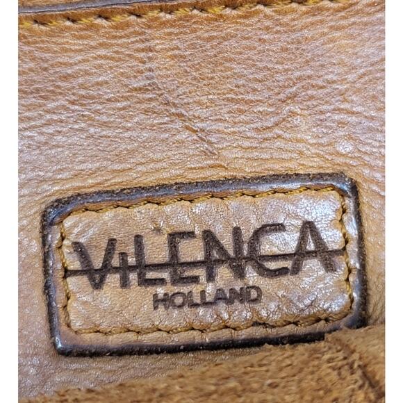 VILENCA HOLLAND EUC ANTHROPOLOGY EAST WEST NORTH SOUTH STITCH TOTE BAG - Picture 4 of 9